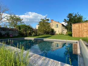 Maison de rêve avec piscine au milieu des vignes